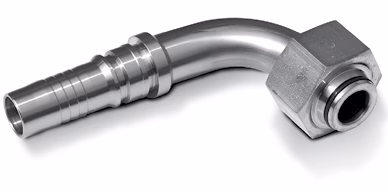 FEMMINA 90° Métrica CONO 24° O.r. – DIN 3865 SERIE S DIN 2353 AERTUBI S.r.l.