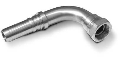 FEMMINA CURVA 90° O.r. CONO 60° FILETTO GAS AERTUBI S.r.l.