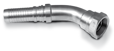 FEMMINA CURVA 45° O.r. CONO 60˚ – FILETTO GAS AERTUBI S.r.l.