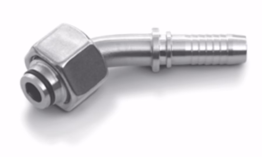 FEMMINA 45° Métrica CONO 24° O.r. – DIN 3865 SERIE S DIN 2353 AERTUBI S.r.l.