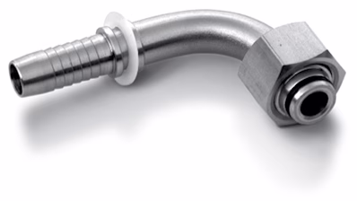 FEMMINA 90° Métrica CONO 24° O.r. – DIN 3865 SERIE L DIN 2353 AERTUBI S.r.l.