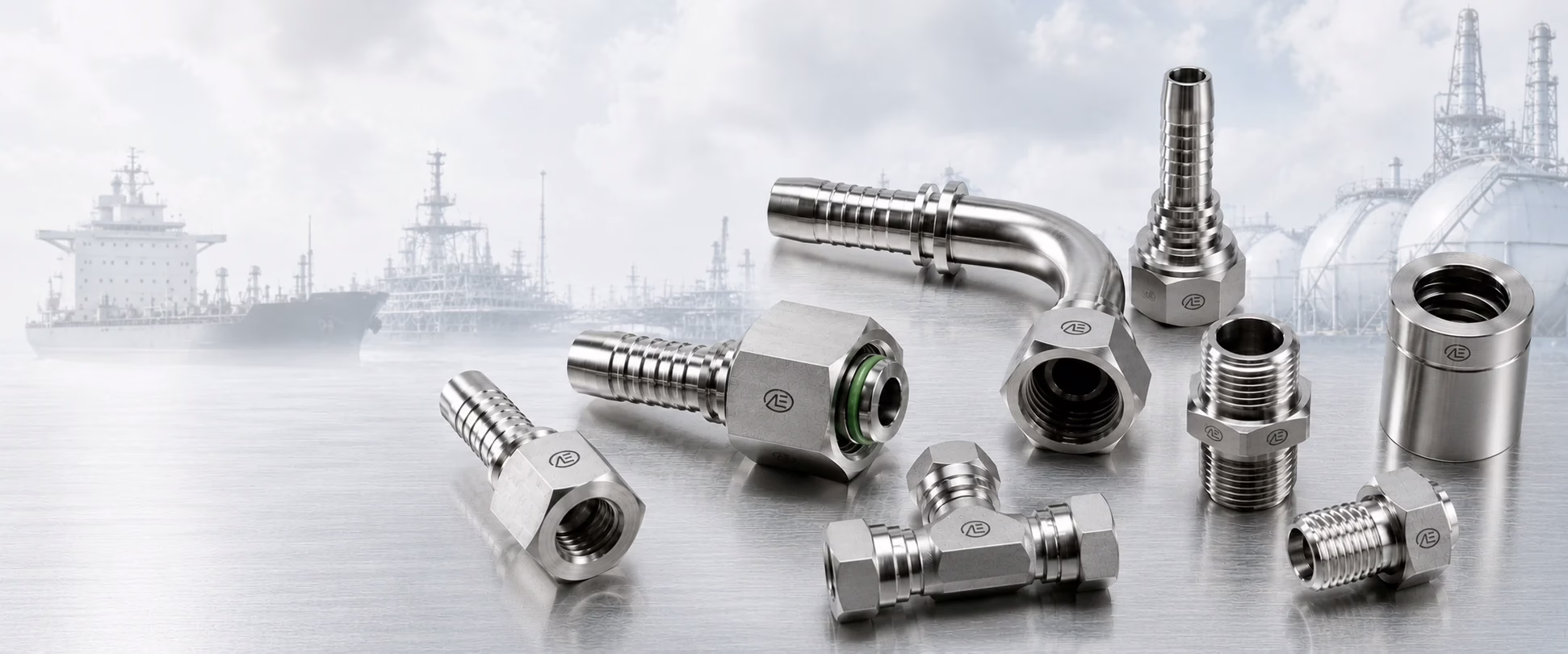 Raccordi e adattatori INOX AERTUBI per hero della pagina produttore italiano